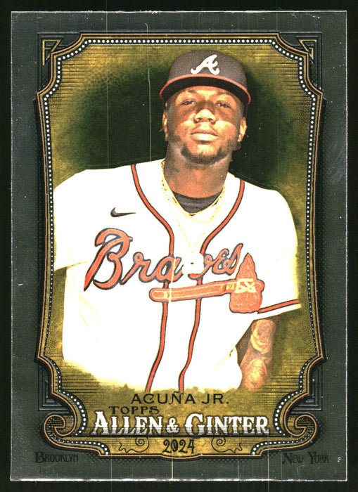 2024 Topps Allen & Ginter #20 Ronald Acuña Jr. Chrome