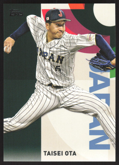 2023 Topps Japan Edition #WBC-17 Taisei Ota WBC Japanese National Team