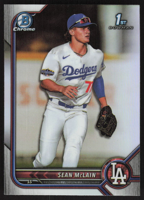 2022 Bowman Draft #BDC-50 Sean McLain Chrome Refractor