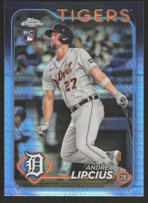 2024 Topps Chrome #227 Andre Lipcius Prism Refractor