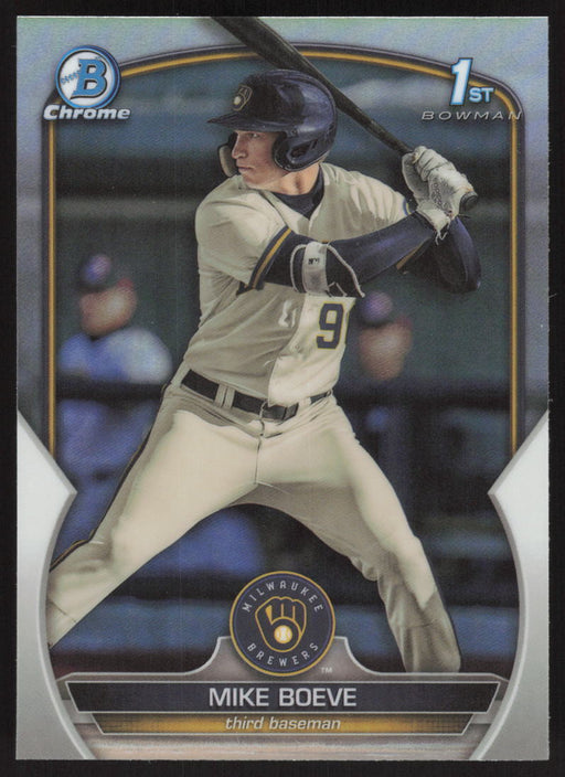 2023 Bowman Draft #BDC-192 Mike Boeve Chrome Refractor