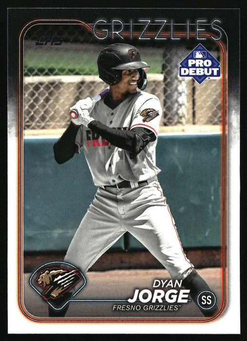 2024 Topps Pro Debut #PD-170 Dyan Jorge