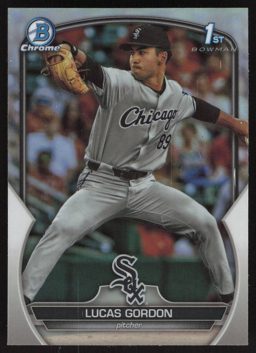 2023 Bowman Draft #BDC-126 Lucas Gordon Chrome Refractor