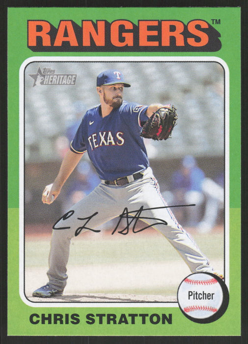 2024 Topps Heritage #430 Chris Stratton