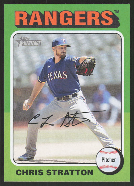 2024 Topps Heritage #430 Chris Stratton