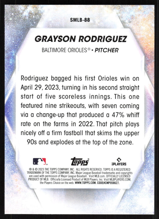 2023 Topps Update #SMLB-88 Grayson Rodriguez Stars of MLB