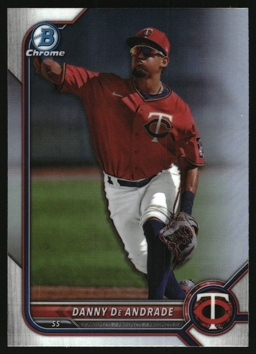 2022 Bowman Draft #BDC-107 Danny De Andrade Chrome Refractor