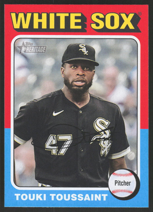 2024 Topps Heritage #441 Touki Toussaint