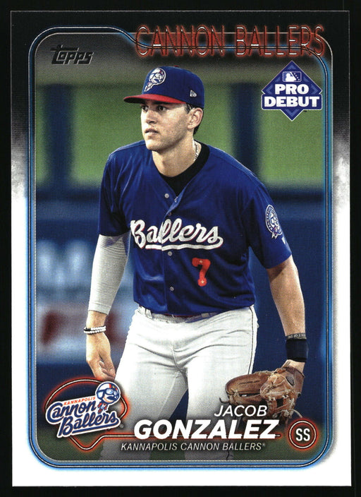 2024 Topps Pro Debut #PD-19 Jacob Gonzalez