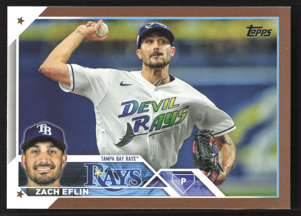 2023 Topps Update #US254 Zach Eflin Gold #/2023