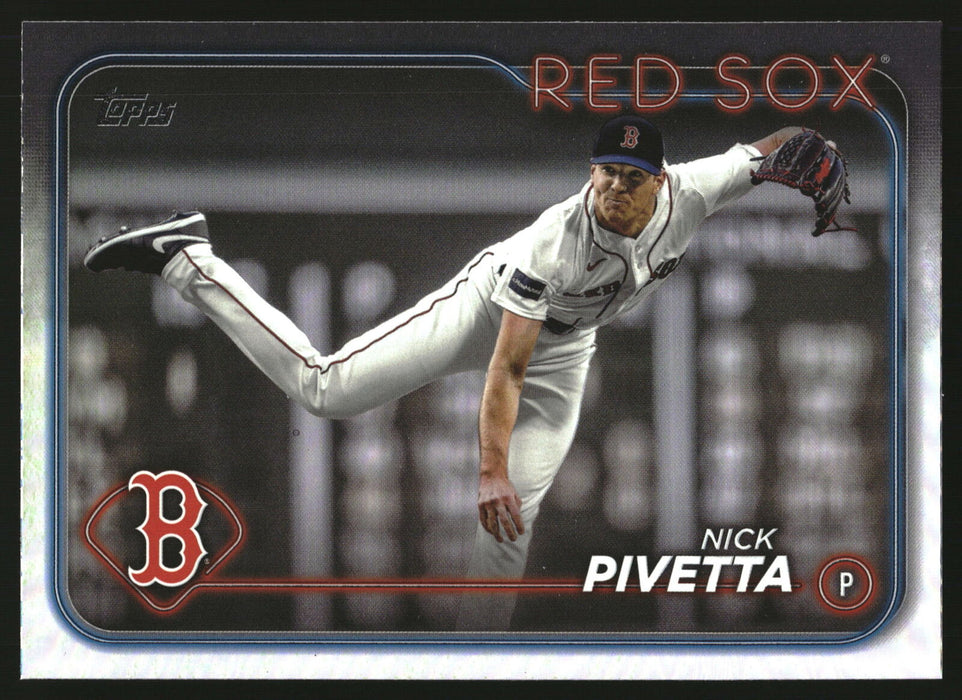 2024 Topps #17 Nick Pivetta Rainbow Foil