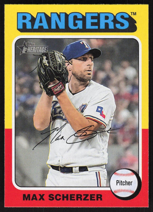 2024 Topps Heritage #453 Max Scherzer Base