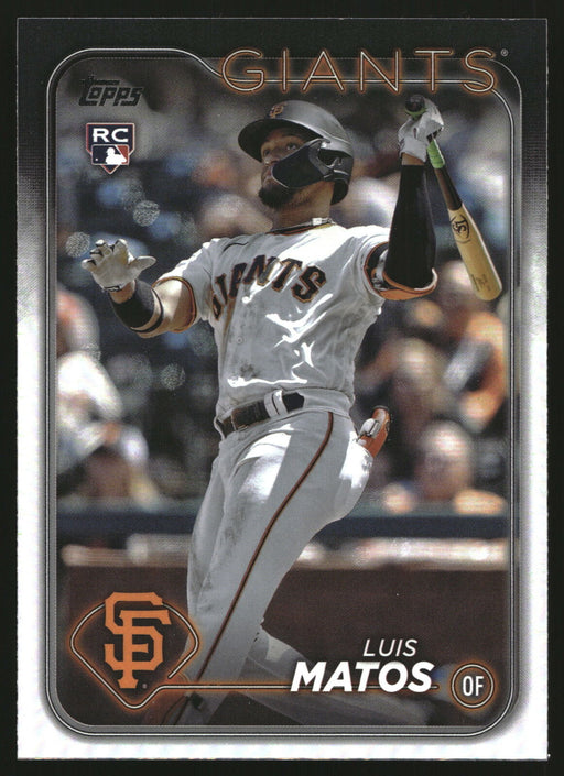 2024 Topps #28 Luis Matos Rainbow Foil