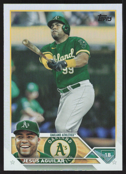 2023 Topps #554 Jesús Aguilar Rainbow Foil