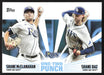 2023 Topps #12P-7 Shane McClanahan / Shane Baz One-Two Punch