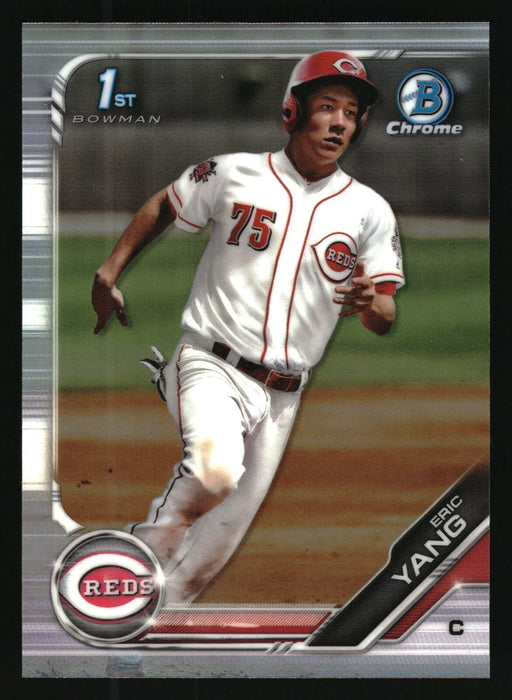 2019 Bowman Draft #BDC-118 Eric Yang Chrome Refractor #/499