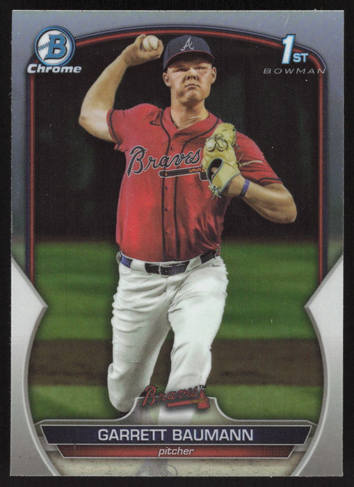 2023 Bowman Draft #BDC-172 Garrett Baumann Chrome Refractor