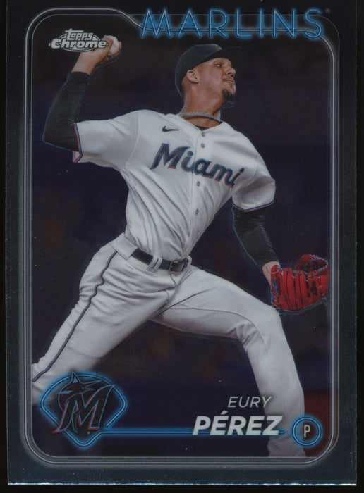 2024 Topps Chrome #6 Eury Pérez