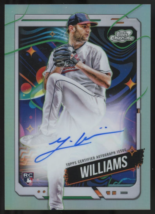 2024 Topps Chrome Cosmic #CCA-GW Gavin Williams Cosmic Chrome Autographs