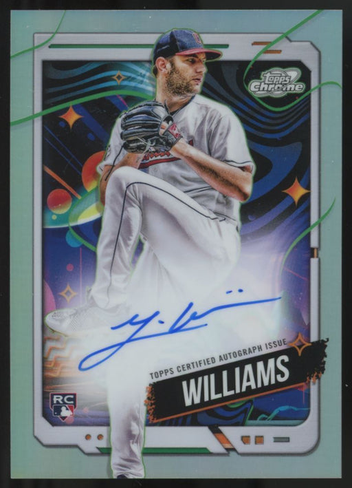 2024 Topps Chrome Cosmic #CCA-GW Gavin Williams Cosmic Chrome Autographs