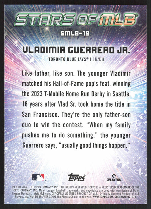 2024 Topps #SMLB-19 Vladimir Guerrero Jr. Stars of MLB