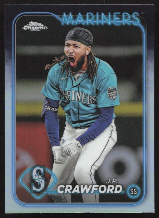 2024 Topps Chrome #14 J.P. Crawford Refractor