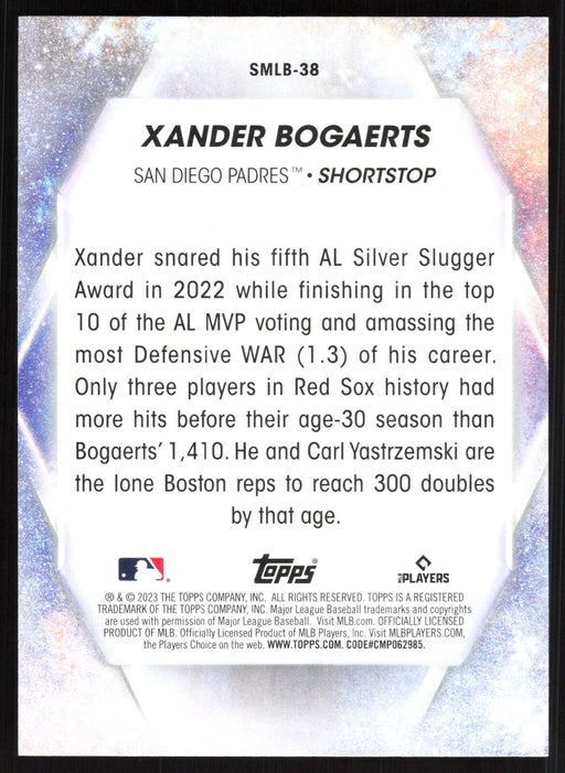 2023 Topps #SMLB-38 Xander Bogaerts Stars of MLB