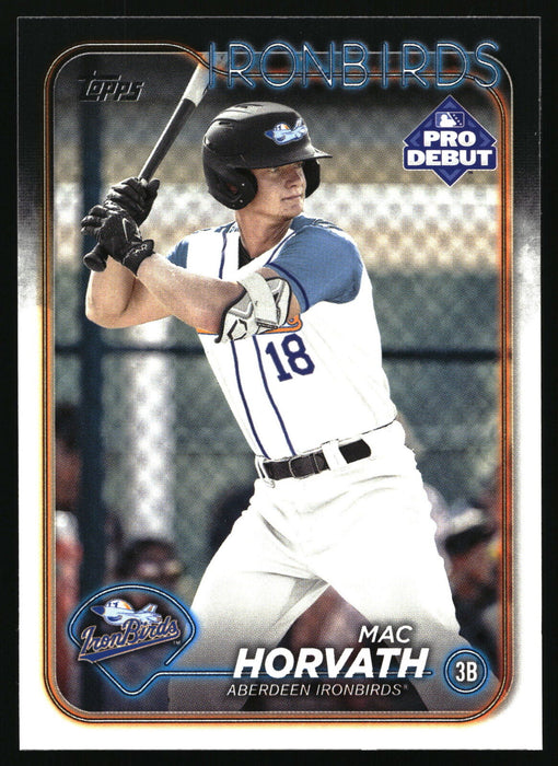 2024 Topps Pro Debut #PD-138 Mac Horvath