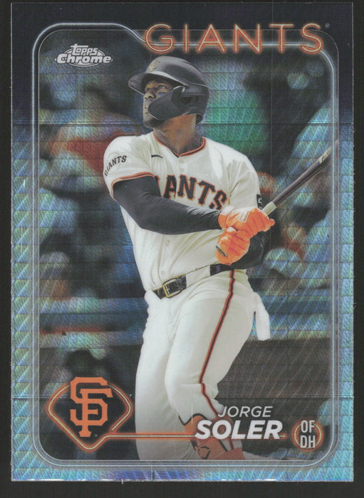 2024 Topps Chrome #223 Jorge Soler Prism Refractor