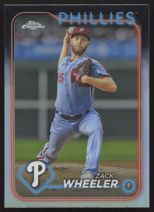 2024 Topps Chrome #25 Zack Wheeler Refractor