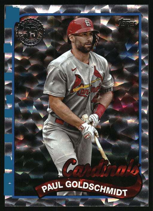 2024 Topps #89B-18 Paul Goldschmidt 1989 Topps Baseball 35th Anniversary Foil