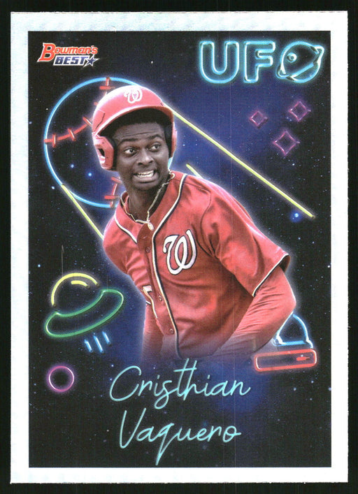 2022 Bowman's Best #UFO-15 Cristhian Vaquero UFO