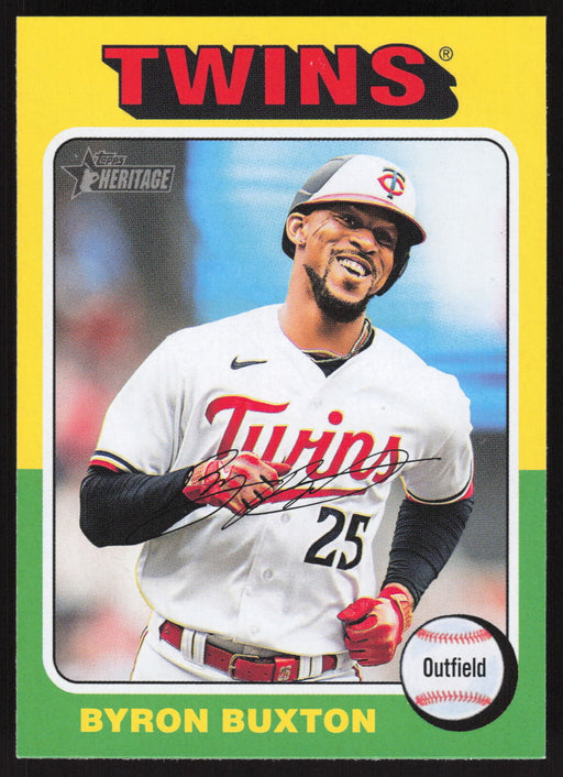 2024 Topps Heritage #126 Byron Buxton Base