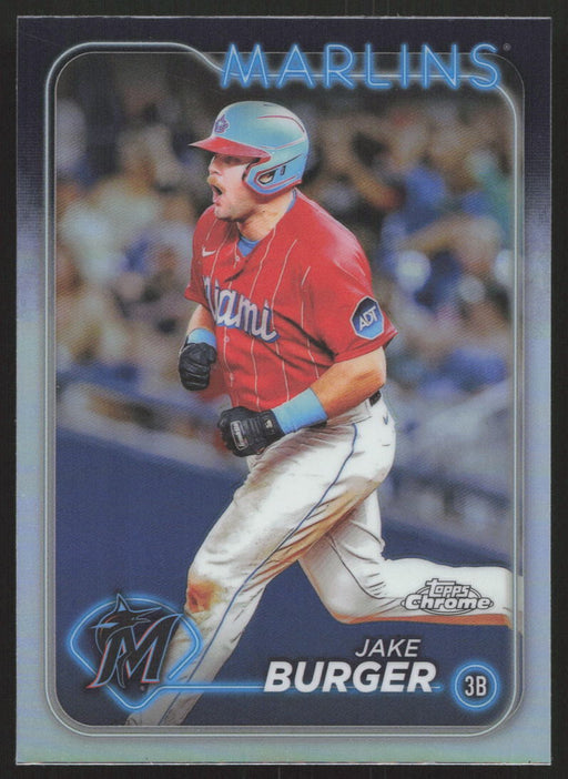 2024 Topps Chrome #108 Jake Burger Refractor