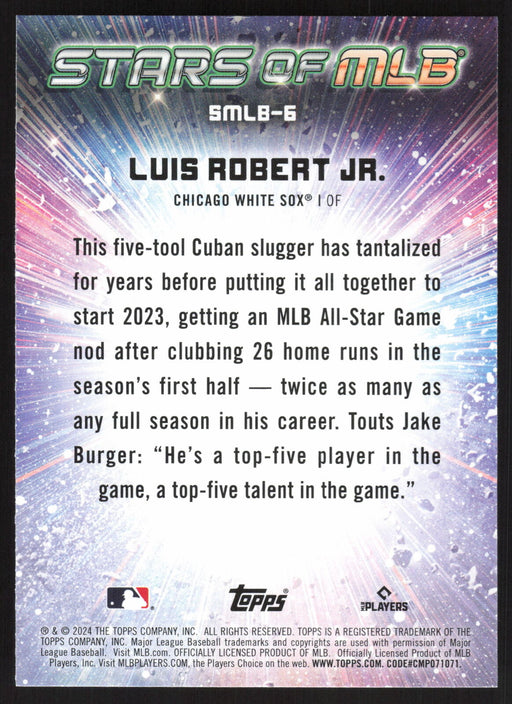 2024 Topps #SMLB-6 Luis Robert Jr. Stars of MLB