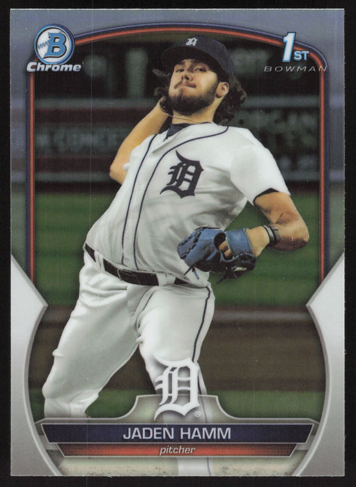 2023 Bowman Draft #BDC-154 Jaden Hamm Chrome Refractor