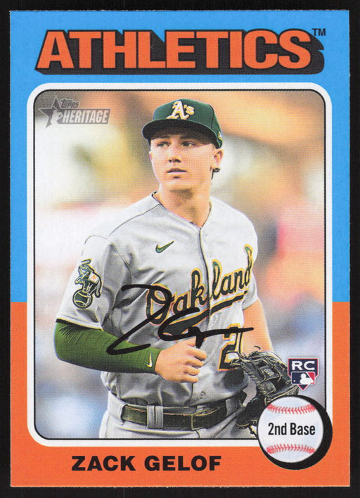 2024 Topps Heritage #346 Zack Gelof