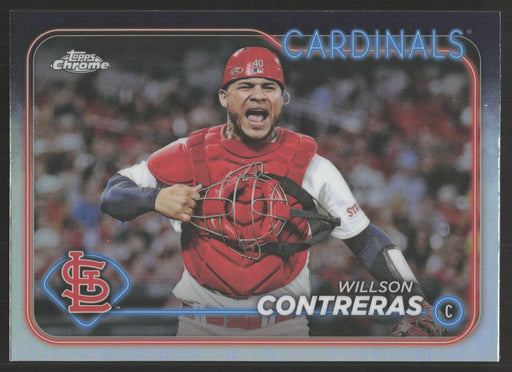 2024 Topps Chrome #234 Willson Contreras Refractor