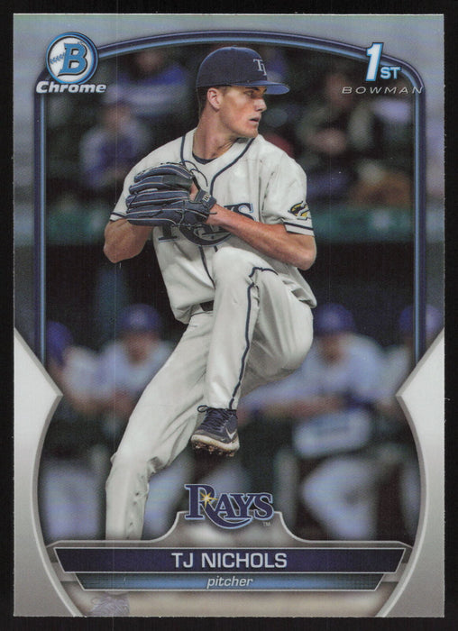 2023 Bowman Draft #BDC-153 TJ Nichols Chrome Refractor