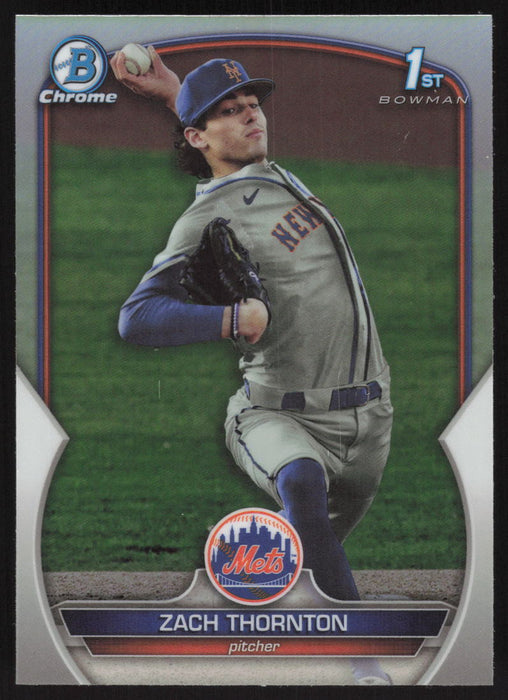 2023 Bowman Draft #BDC-187 Zach Thornton Chrome Refractor