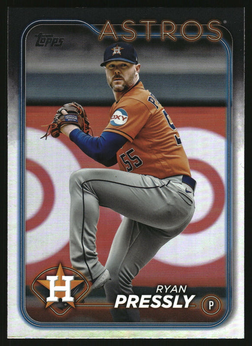 2024 Topps #331 Ryan Pressly Rainbow Foil