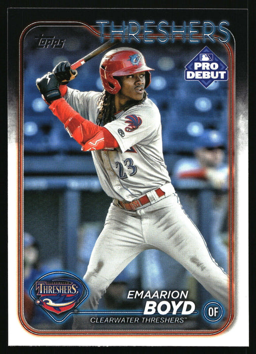 2024 Topps Pro Debut #PD-2 Emaarion Boyd