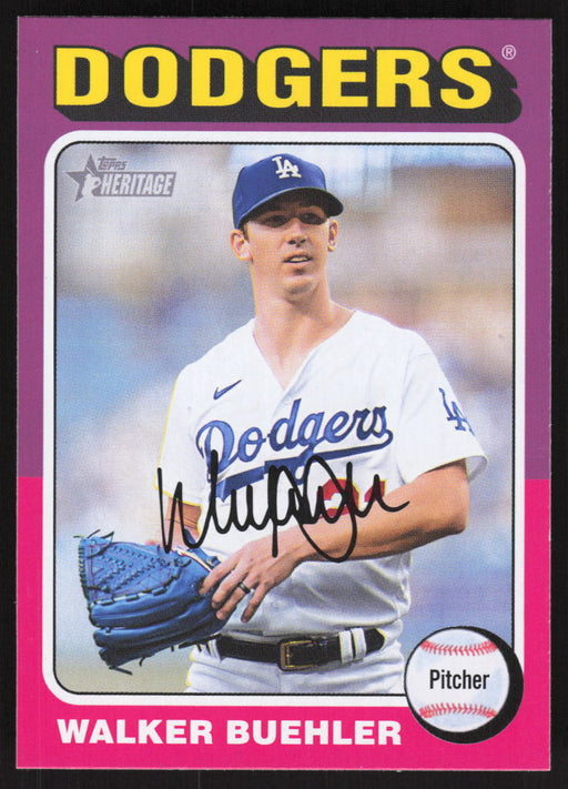 2024 Topps Heritage #363 Walker Buehler