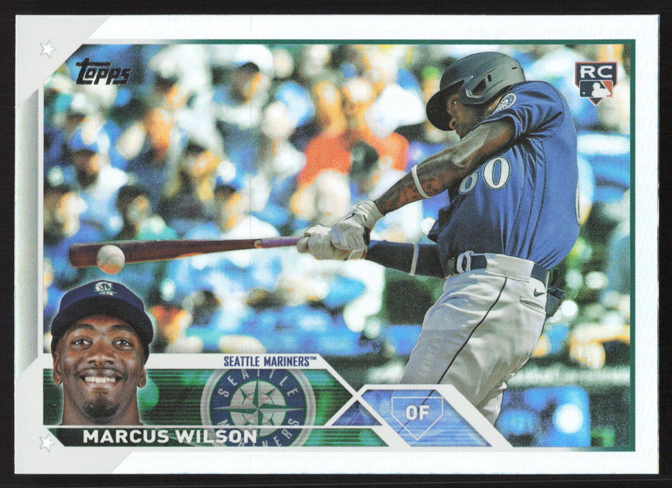 2023 Topps #138 Marcus Wilson Rainbow Foil