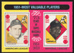 2024 Topps Heritage #189 1951 MVPs (Yogi Berra / Roy Campanella)