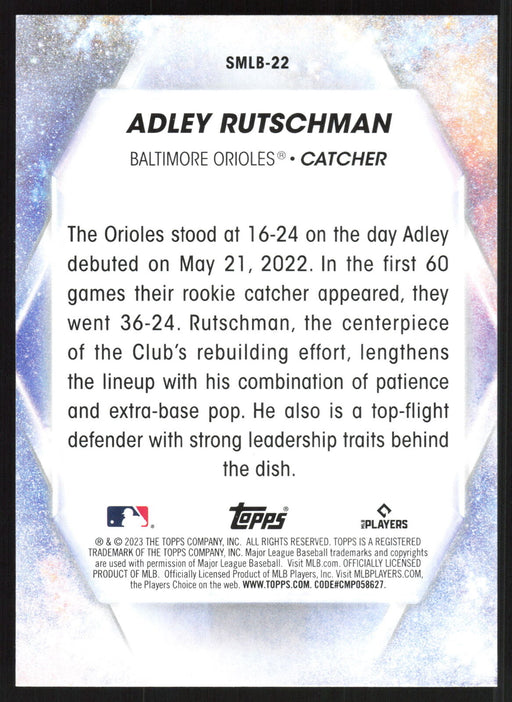 2023 Topps #SMLB-22 Adley Rutschman Stars of MLB