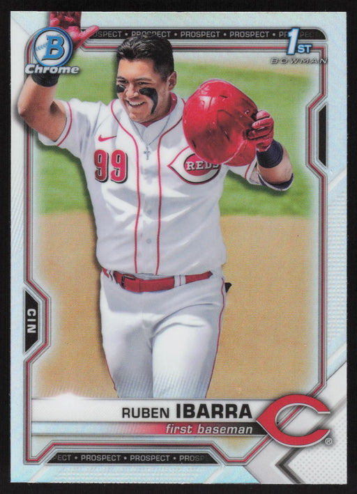 2021 Bowman Draft #BDC-189 Ruben Ibarra Chrome Refractor