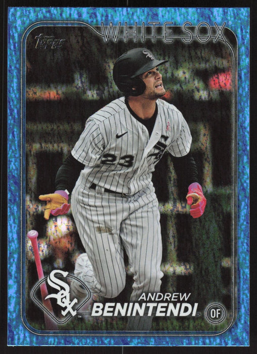 2024 Topps #306 Andrew Benintendi Blue Holofoil #/999