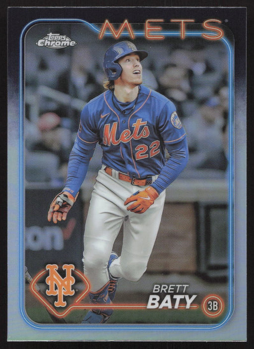 2024 Topps Chrome #17 Brett Baty Refractor