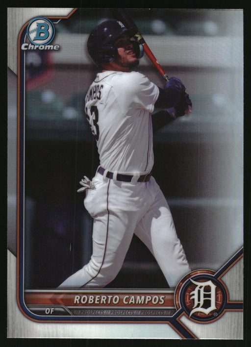 2022 Bowman Draft #BDC-39 Roberto Campos Chrome Refractor